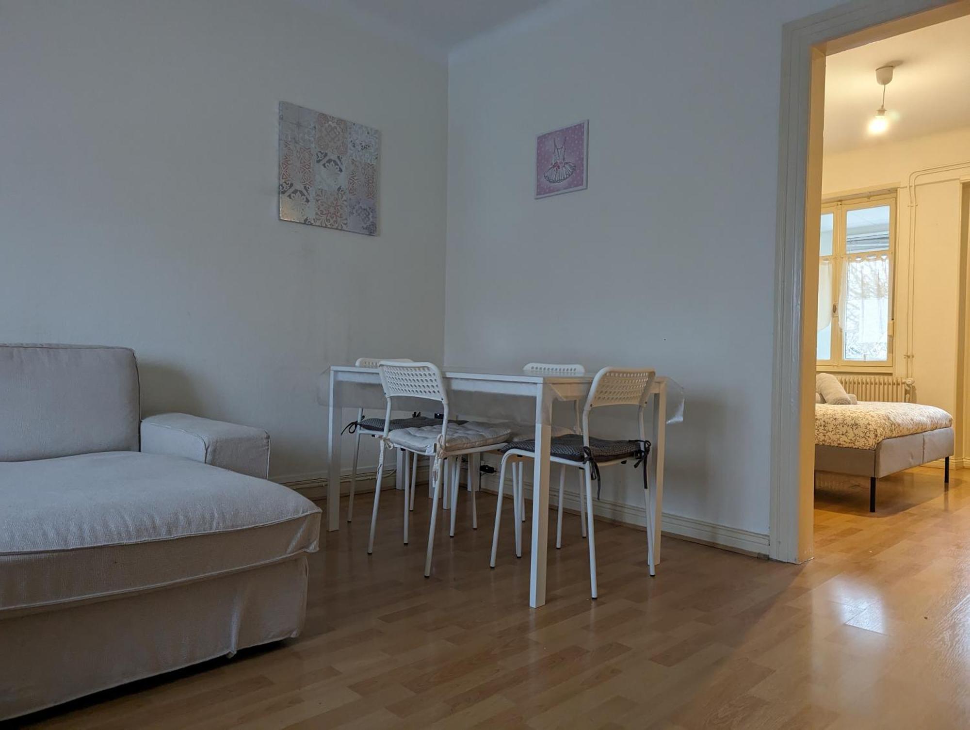Le Balois - Appartement 2 Chambres, Salon, Cuisine Equipee, Parking Et Wifi Gratuit Mulhouse Exteriör bild